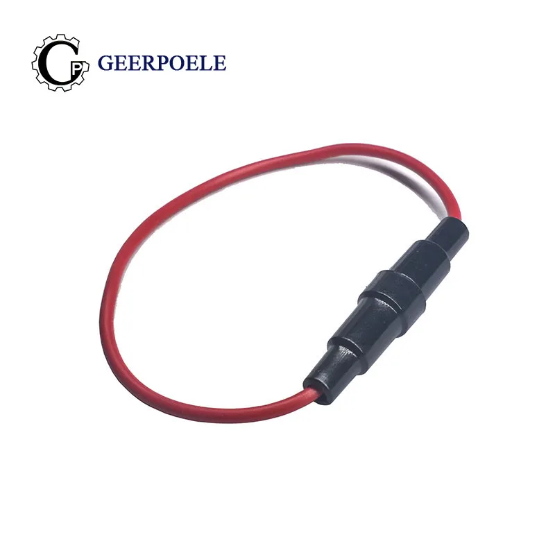 

10 pcs/lot 5*20mm Connectors With Spring Insurance Socket Copper Wire Circuit Breakers