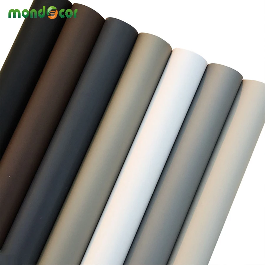 الصلبة مات المطبخ خزانة دولاب ورق حائط ذاتي اللصق لفة الفينيل الأثاث ملصقات جدار PVC DIY الزخرفية ورق اتصال الصلبة مات المطبخ خزانة دولاب ورق حائط ذاتي اللصق لفة الفينيل الأثاث ملصقات جدار PVC DIY الزخرفية ورق اتصال