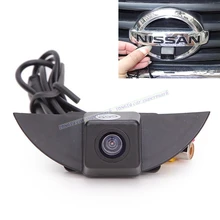 Color CCD Vehicle logo Front view camera for Nissan X-Trail Tiida Qashqai Livina fairlady Pulsar Cube Armada Frontier Murano