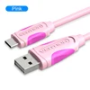 Vention-Cable USB tipo C de carga rápida, 2A, USB 3,1, Cable de datos de USB-C, tipo C, para Samsung, Huawei, ZUK, LG, Xiaomi 0,5 ► Foto 2/6