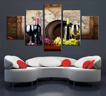 

5pcs/set,diy square Diamond Painting Cross Stitch fruit Grapes And Wines Painting,5D Diamond Embroidery,diamond Mosaic stickers