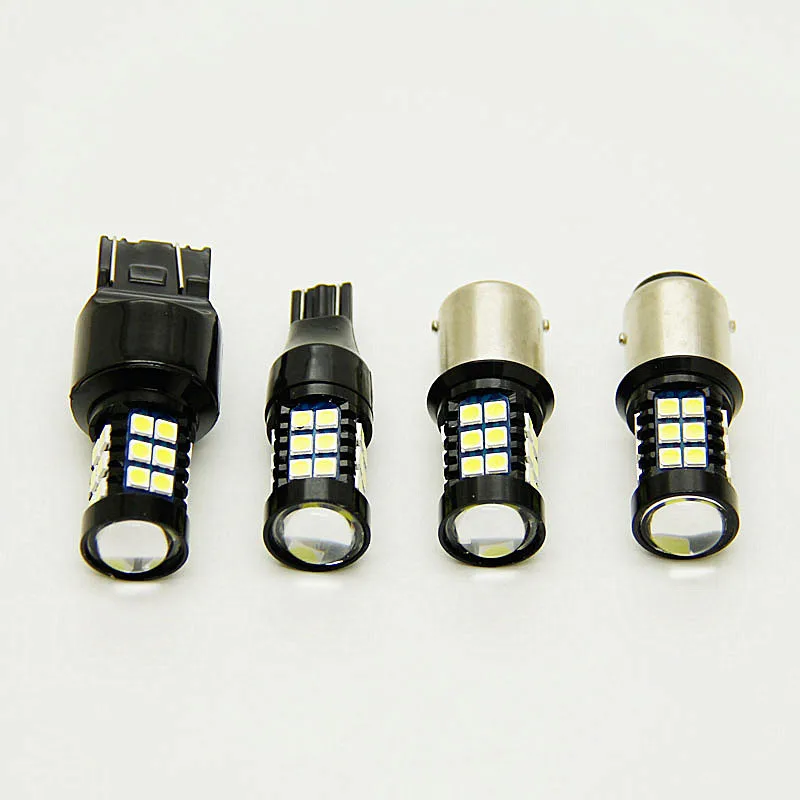 Супер яркие светодиодные лампы BAY15D 1157 1156P21/5W 33 SMD 3030 T15 T20 2 шт.|Сигнальная лампа| |