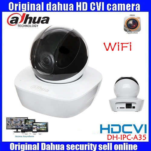 

Dahua DHI-IPC-A35 3MP baby monitor with Built-in Mic & Speaker HD IP Camera PT 1080P Wi-Fi wireless Network Camera SD Card Slot