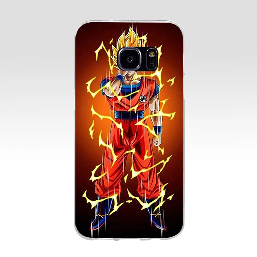 142A Dragon Ball Z Goku Мягкий ТПУ силиконовый чехол для samsung Galaxy s6 s6 s7 edge s8 s9 plus чехол - Цвет: 7