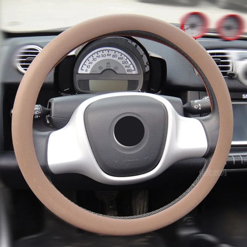 

Silica gel ecological anti-slip shell steering wheel cover for Citroen Peugeot SEAT Ibiza Leon Toledo Arosa Alhambra Exeo