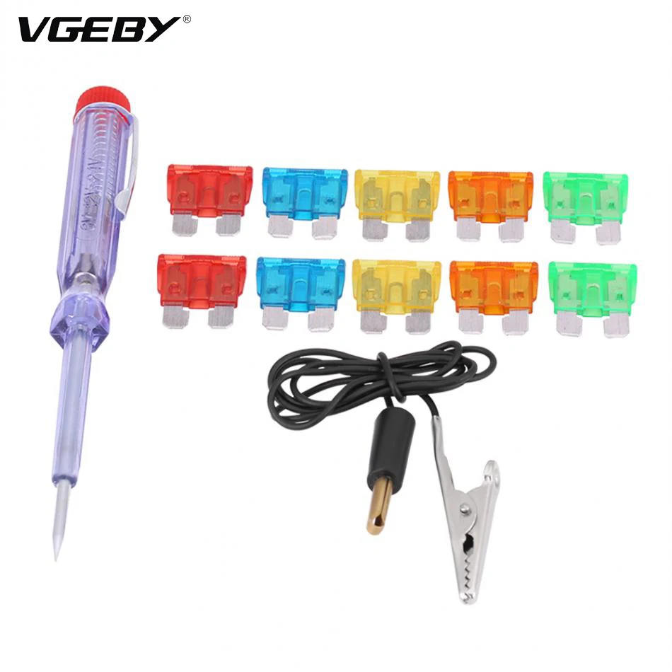 DC 6 12V Car Auto Circuit Electric Voltage Tester Probe Pen Tool with