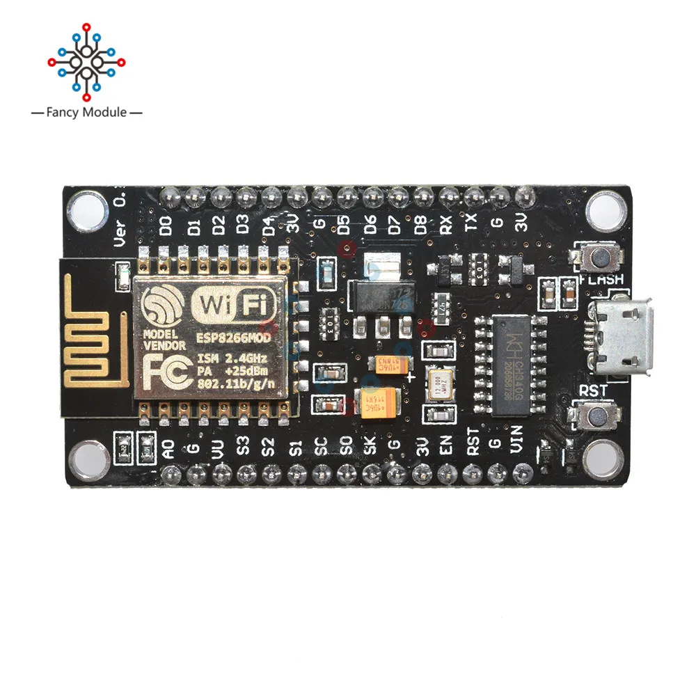 

ESP8266 CH340G CH340 NodeMcu V3 Wireless WIFI Module Connector Development Board Based ESP-12E W/ Micro USB Repalce CP2102