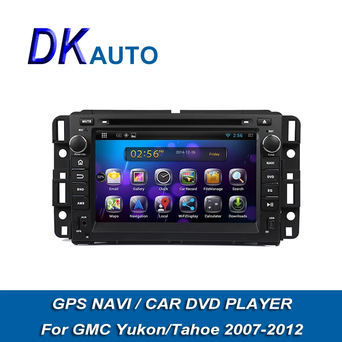 Double Din Android Car Audio For GMC Yukon Tahoe 2007 2012