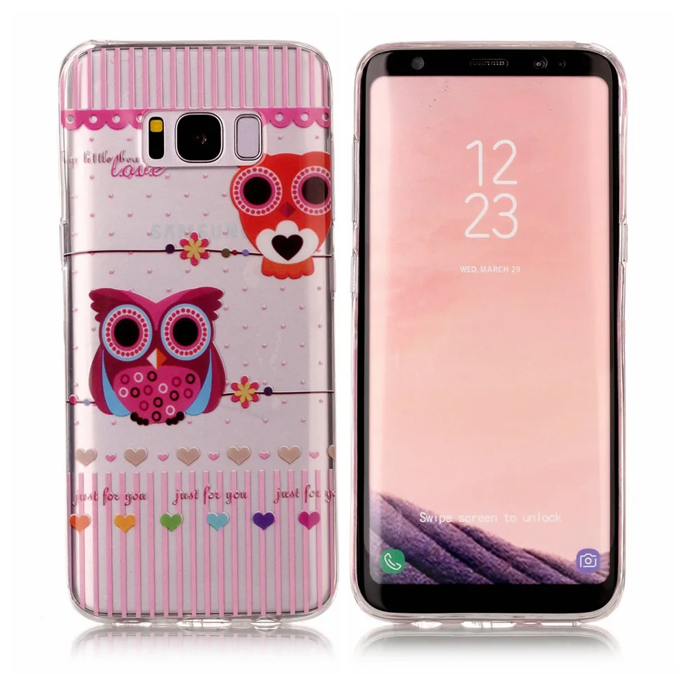 TPU чехол для Samsung Galaxy S8 плюс S8Plus G955F G955FD Мягкий силиконовый телефона S 8 SM Coque|case for