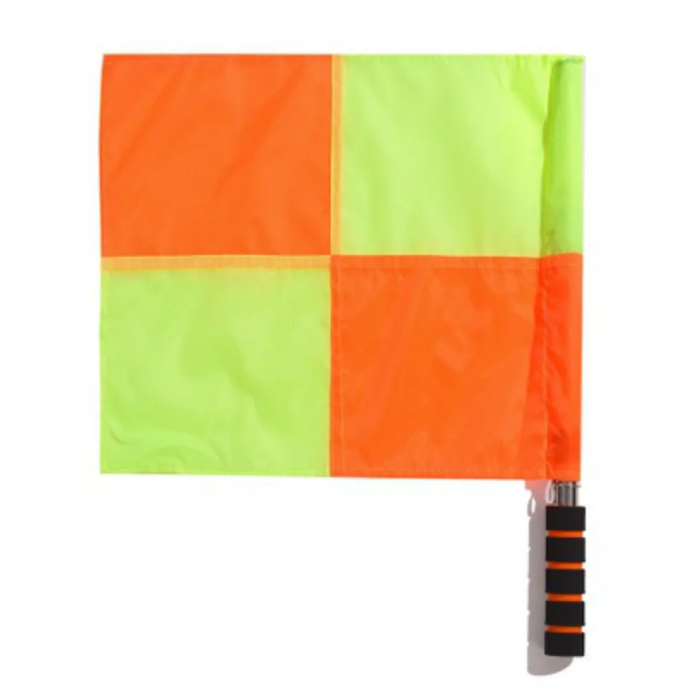 Профессиональные Футбольные флаги Linesman 2 шт. красная боковая линия помощник