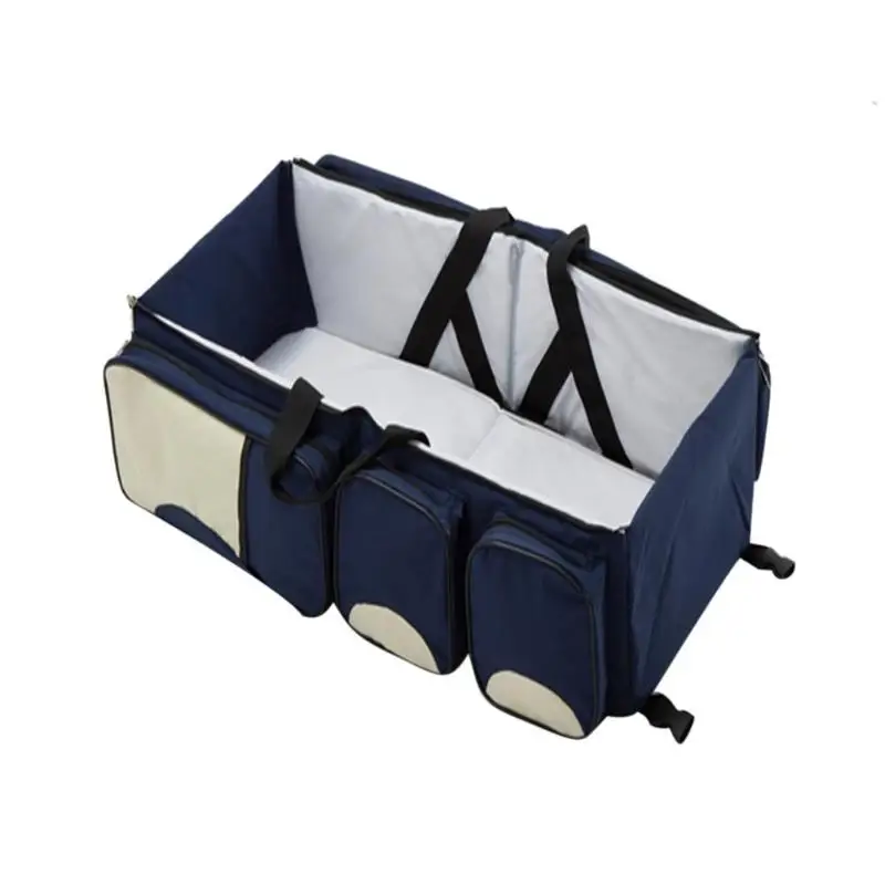 MutilPortable дорожная кровать детские кроватки Пеленки Складной Мумия сумка на плечо большой емкости подгузник мешок пеленка пакет спальный