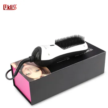 

UKLISS UKLISS Professional Electric Hot&Cold Wind Hair Dryer Machine Comb Hairdressing Tool Wave Hair Dryer brush Pear Sticks Ro