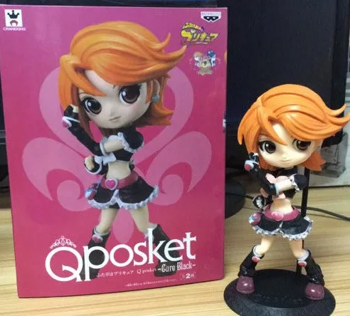 Дешево 14 см Q Posket Мультфильм Аниме Довольно вылечить Precure рисунок ПВХ фигурку фигурка модель игрушка в подарок