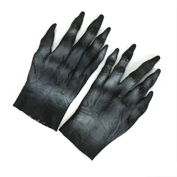 

Women Men Gloves Halloween Horror Latex Animal Devil Gloves Cool Costume Party Cosplay Accessory