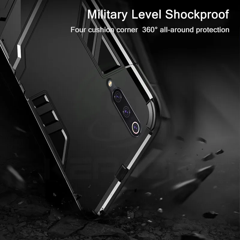 Case For Samsung Galaxy A50 Case Silicone Coque Shockproof Armor TPU PC Tough Cover Case For 5