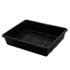Behogar 1PCS Rreusable Plastic Plant Growing Tray  1PCS Cover  20PCS Pots for Garden Greenhouse Seedlings Wheatgrass Microgreens ► Photo 2/4