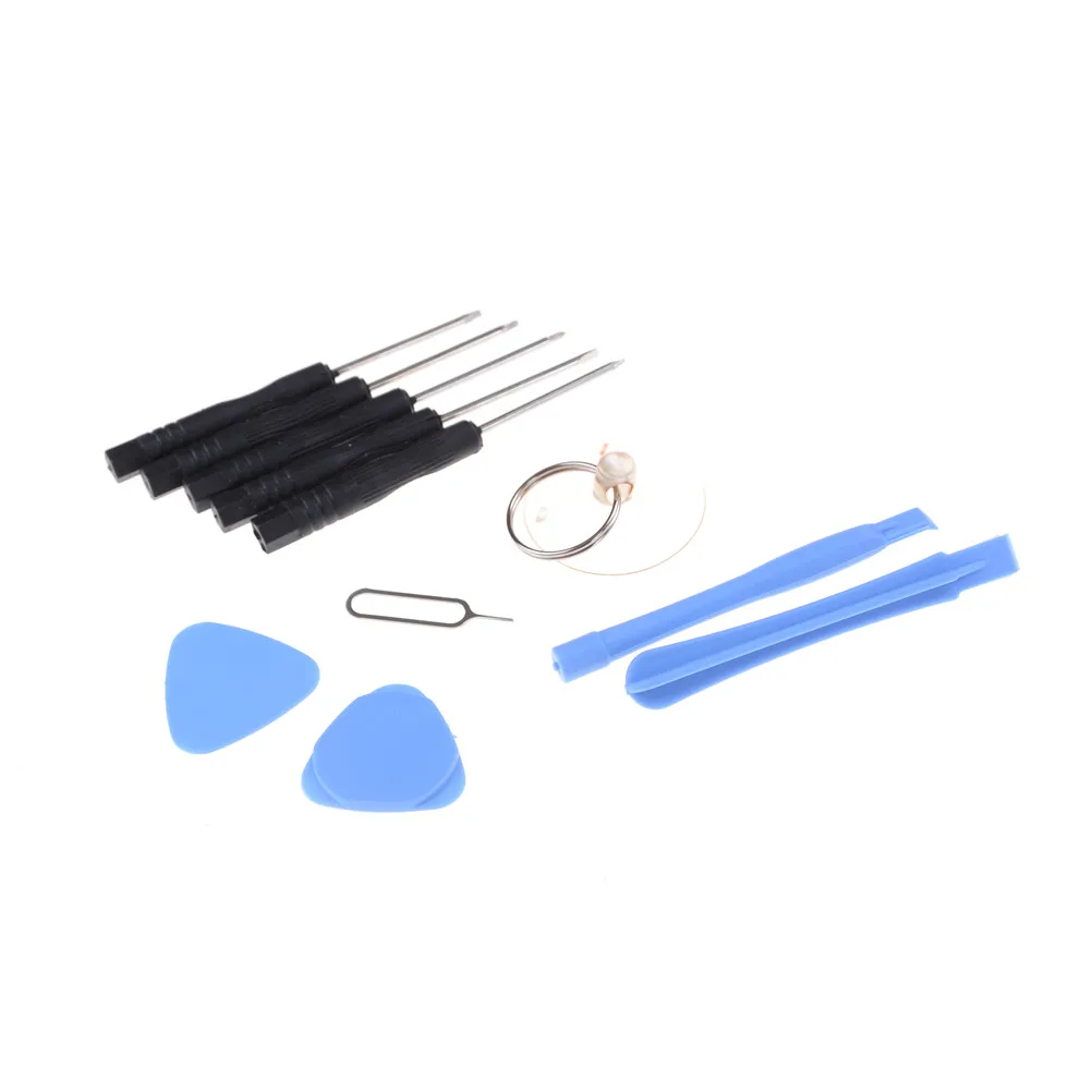 Hand Tool Set 11 in 1 Mobile Phone Repair Tools Kit Spudger Pry Opening Tool Screwdriver Set for Phone 7 6S 6 Phone