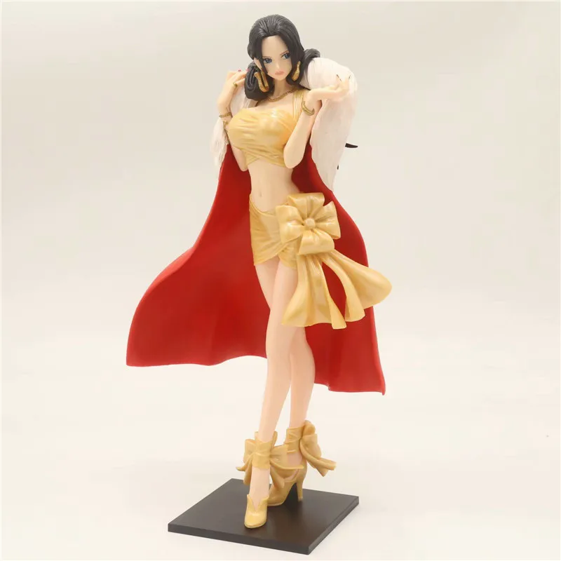 New Anime One Piece Boa Hancock PVC Action Figure Toys Sexy Girl Christmas Cloak Hancock Figuras Dolls Brinquedos 25cm  (5)