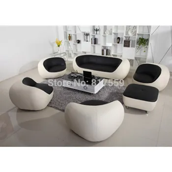

made in China modern living room leather sofa