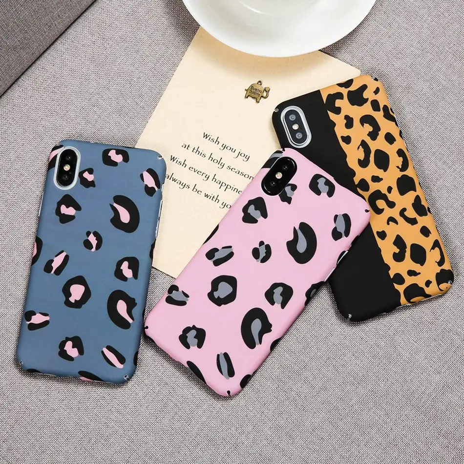 

Phone Case For Xiaomi Redmi Note 7 5 4X 6 Pro Case Leopard Patterned Luminous Cover For Xiaomi Mi 9 8 A1 A2 Pocophone F1 Case
