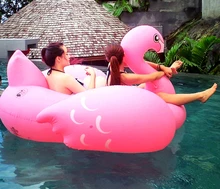 190x190cm plastic swimming pool toys flamingo swim ring pools adult kids baby intex large inflatable animal swimming pools