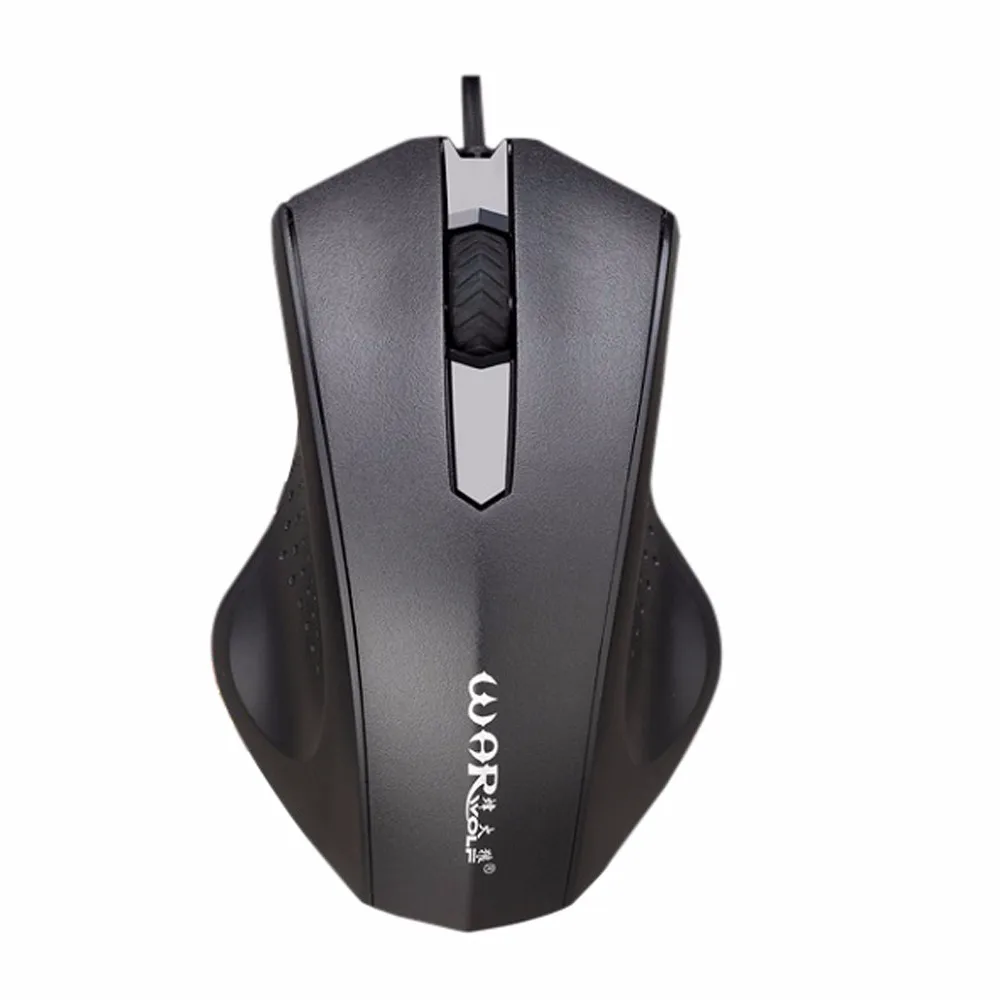 Wired Mouse 1600dpi 3Buttons USB Black Blue Rechargeable Optical Gaming High Quality Mice for PC Notebook Laptop L0130 | Компьютеры и