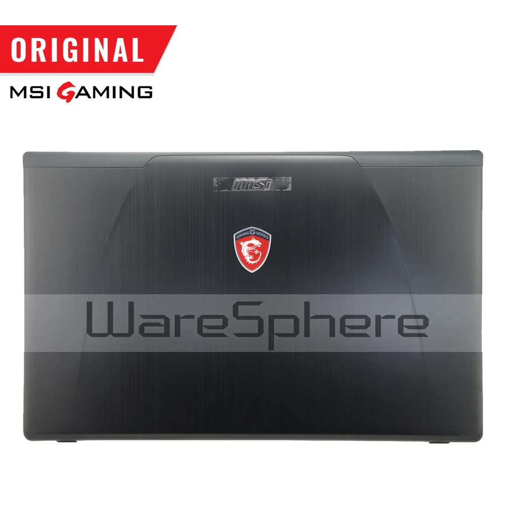 Новая Оригинальная ЖК задняя крышка для MSI GE70 307759A212A89 верхняя крышка без тачпада 307757C216Y31 петли MS-1759 MS-1756