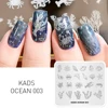 KADS Ocean 003 Style Nail Stamp Design  Various Cute Sea Fish Template Image For DIY Nail Art Stamping Plate 1