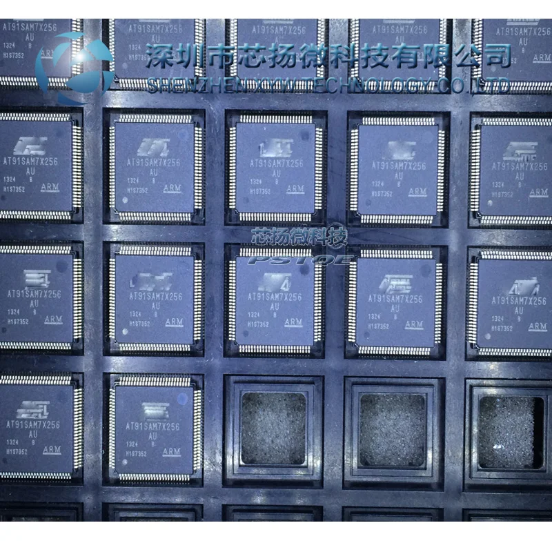 XIN YANG Electronic NEW ORIGINAL AT91SAM7X256B AU AT91SAM7X256 AU ...