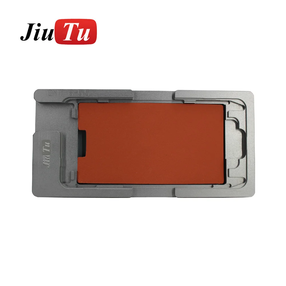 Aluminium Mould For iPhone plusX Laminator mold metal jig Only for the front glass with frame Location for OCA user (1)