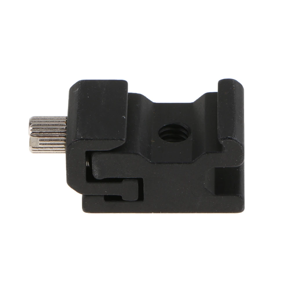 Universal Support Hot Shoe Flash Light Base Stand Holder For Photography Aluminum Alloy Flash Light Base 1.57 × 0.79 × 0.71Inch