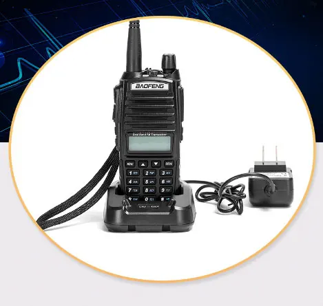 UV-82 двухканальная рация Двухчастотная VHF/UHF двухканальная рация двойная PTT портативное радио BAOFENG UV82 радио