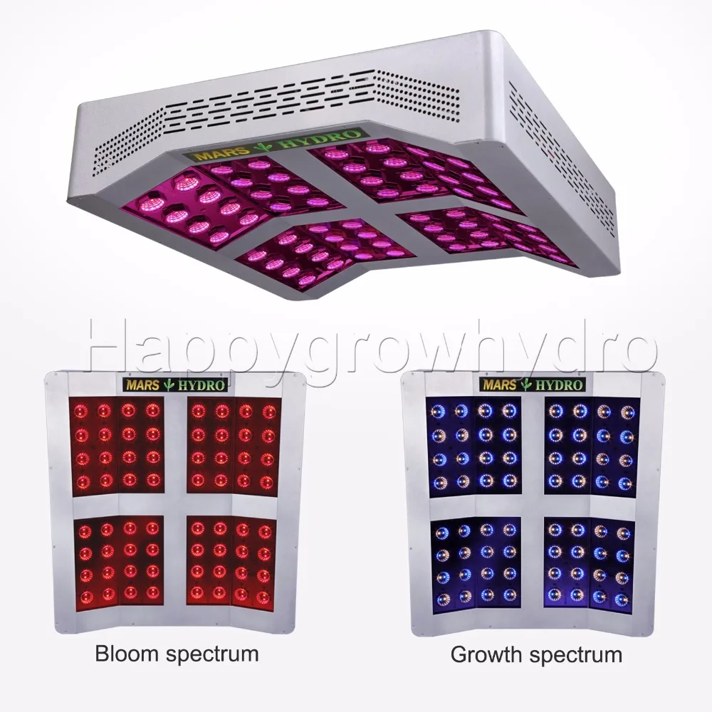Mars Hydro Mars Pro II Cree 256 LED Grow Light Best Veg Flower Plant True 660Win LED Grow