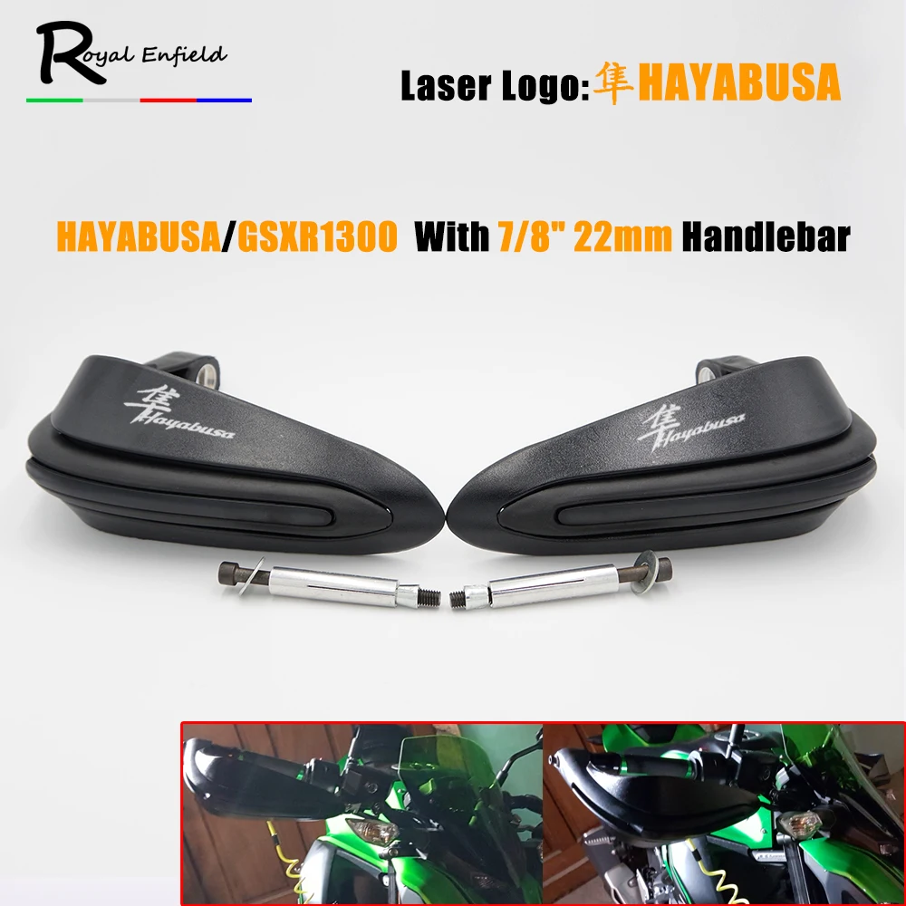 

For SUZUKI HAYABUSA/GSXR1300 1999-2007 With 7/8" 22mm Handlebar Universal Motorcycle Hand Guards Motocross Dirtbike Handguards