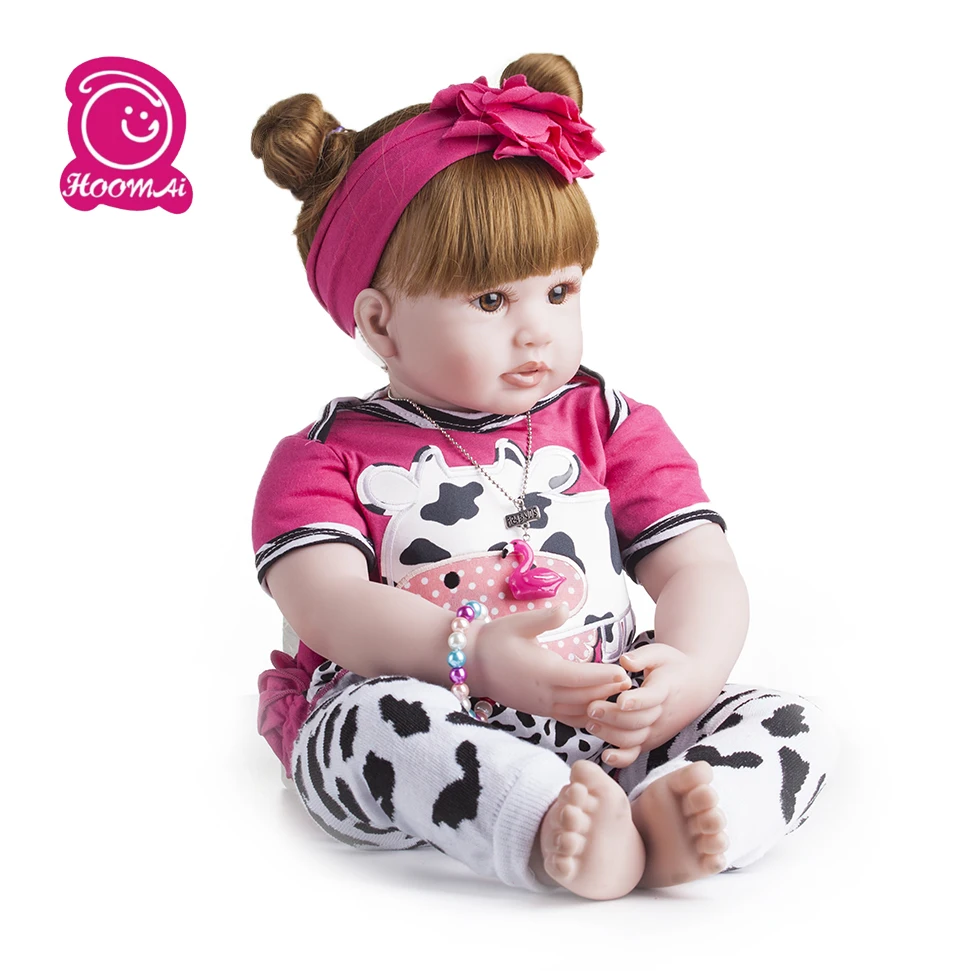 

60cm Silicone Reborn Baby Doll Beautiful Sisters Toys Princess Like Alive Bebe beautiful sisters girl doll reborn Birthday Gift