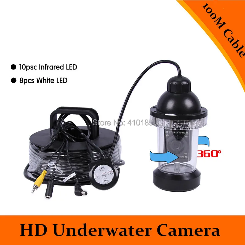 

hotsales 7" TFT LCD Fishing Camera Kit Fish Finder 100M HD 700TVL Underwater Video Camera System Portable waterproof glue box