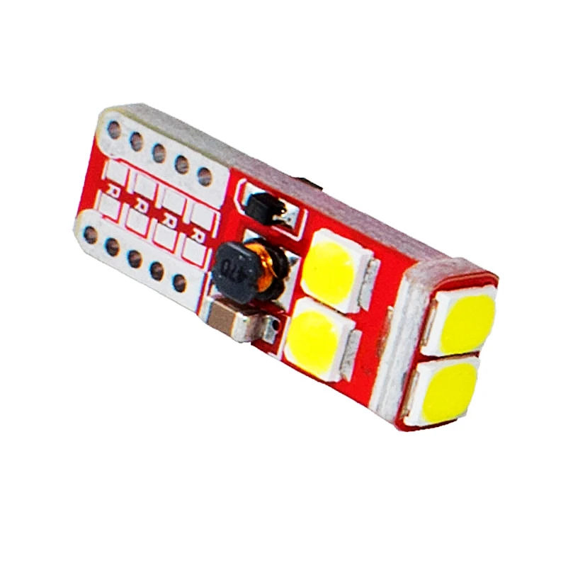 2 шт. T10 W5W 1000LM супер яркий 6 SMD XBD чипы светодиодный парковочные фары автомобиля источник Авто Чтение купольные лампы Клин хвост боковой лампы