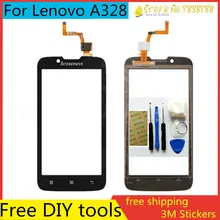 Tools+4.5″ Original Mobile Phone Touch Screen Sensor Digitizer Glass Panel For Lenovo A328 A328T Top Touchscreen Highscreen