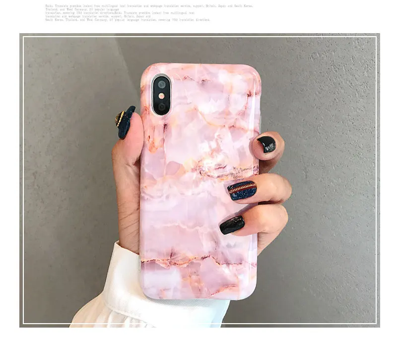Cute Marble Luxury TPU Phone Case For iPhone 6 7 8 Plus Case Cover For iPhone X XS 7Plus 8Plus 6s Plus 6s XR Max Cases Capinha   (13)