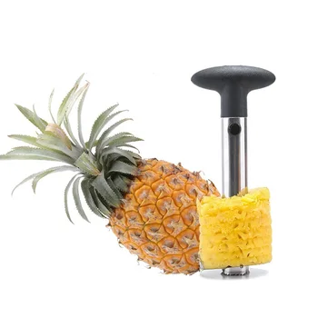 

50pcs Creative Stainless Steel Fruit Pineapple Corer Pineapple Slicers Kitchen Tools Pineapple Peeler Parer Knife wen6049