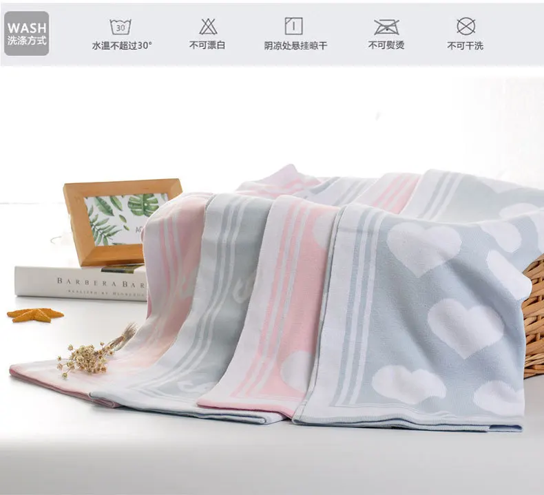 Высококачественное детское жаккардовое вязаное одеяло Infnat Bebe, вязаные одеяла с рисунком, детское изысканное Подарочное одеяло, постельные