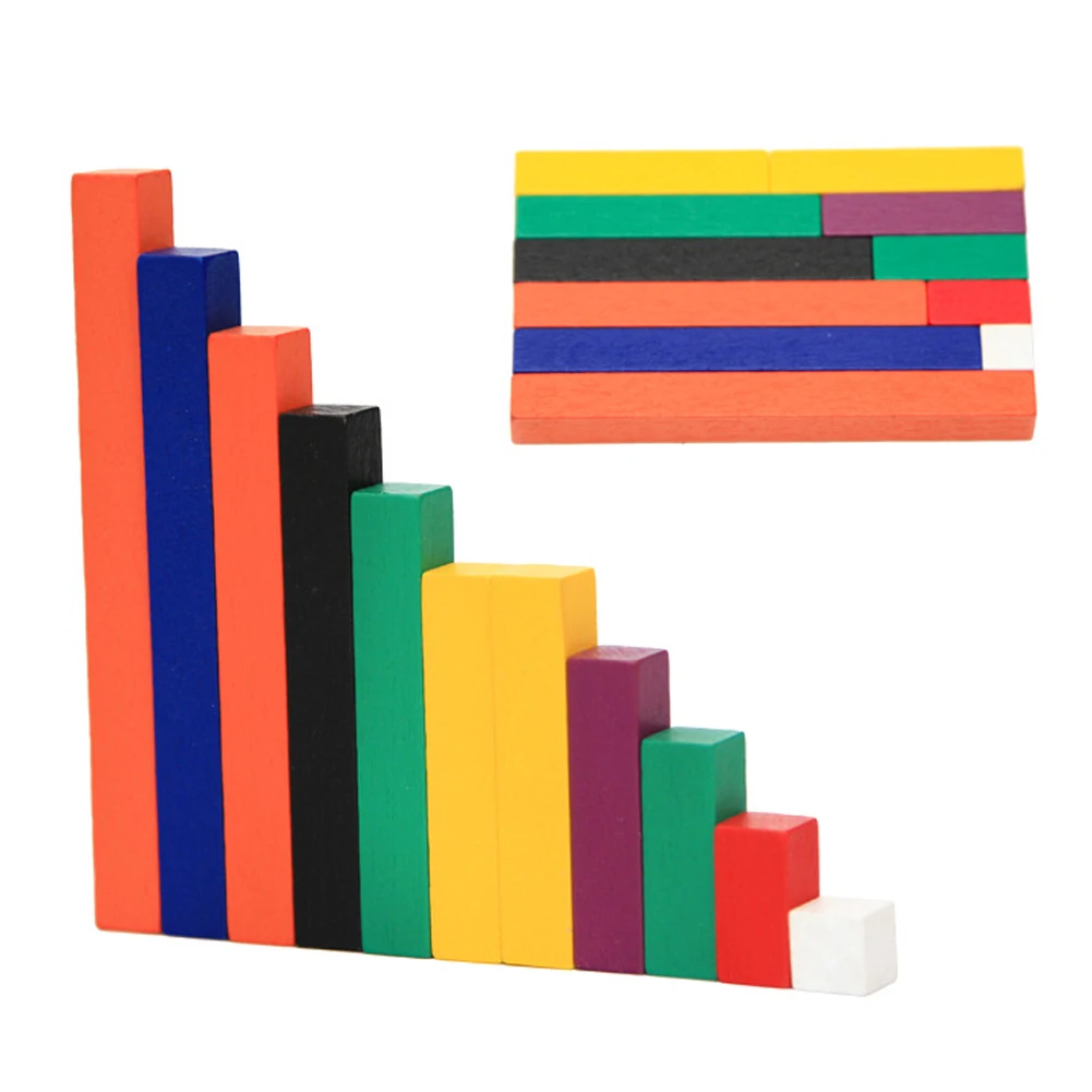 wooden counting blocks for math