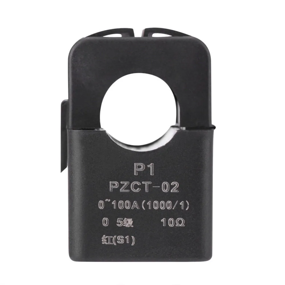 Pzct02 Split Core Current Transformer Coil Sensor For 100a Amp Energy