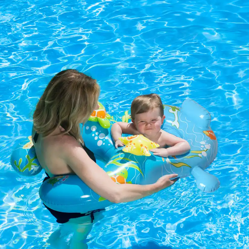 baby swimming ring b&m