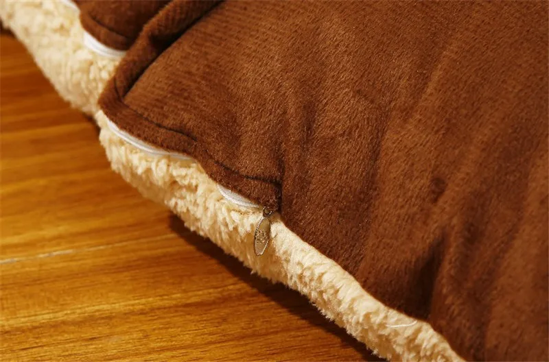 Shu Вельветовая кровать для сна для питомцев, теплая подушка для маленьких больших собак, кошек, зимних собак, диван для питомцев, размеры s, m, l, доступны