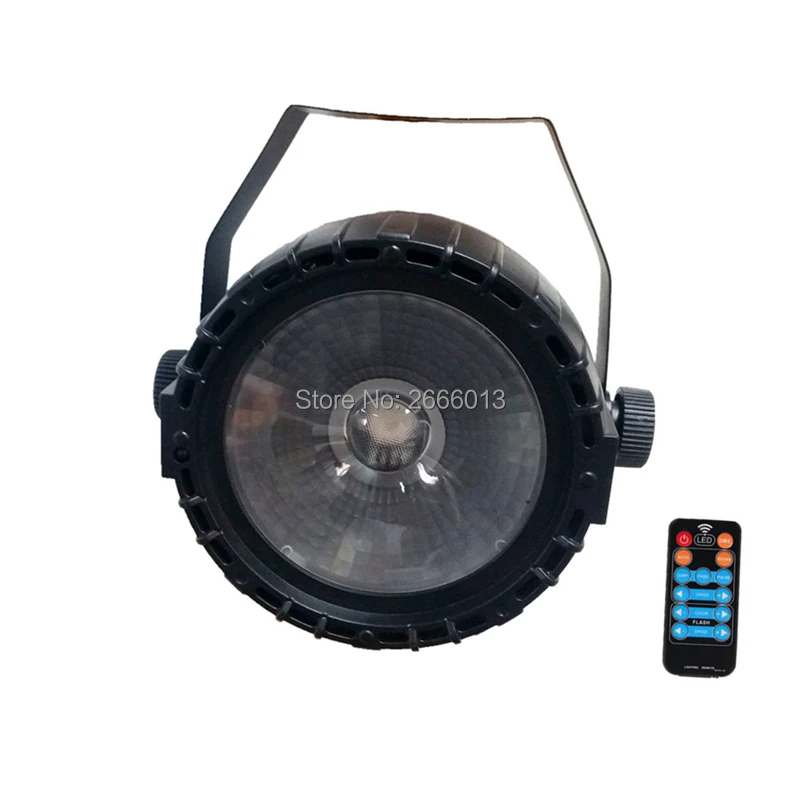 

30W UV+RGB COB LED Par Light ,Wireless Remote Control Stage Effect Lighting Lamp DJ Disco DMX512 COB Light For Home Party Bar