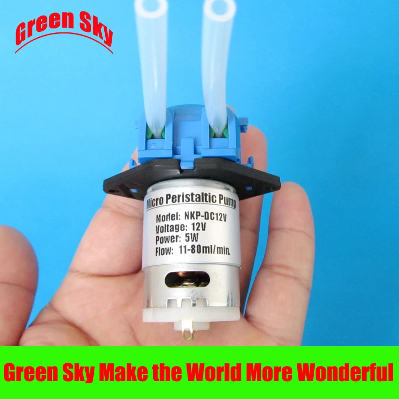 hot sale 11~80ml/min dc 3v/6v/12v/24v peristaltic metering pump | Обустройство дома