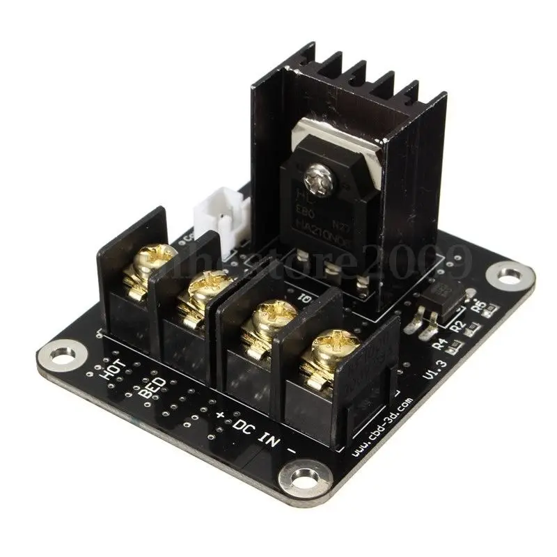 

3D Printer Parts Heated Bed Power Module Board 25A MOSFET For Chitu Motherboard