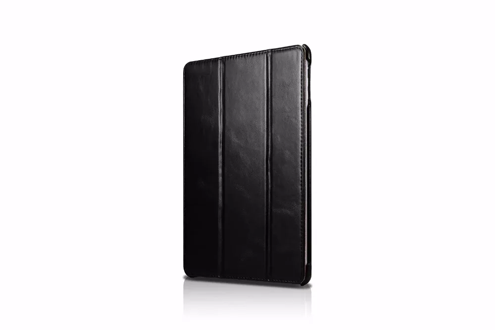 Icarer Высококачественный винтажный Чехол-книжка из натуральной кожи для iPad 9,7() Ретро Чехол-книжка из воловьей кожи для iPad 9,7
