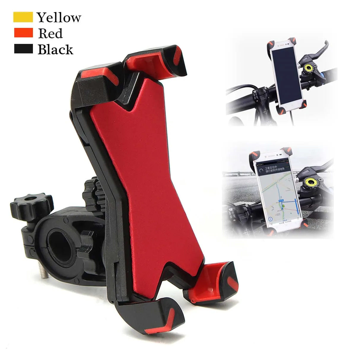 Universal Handlebar Mount Holder for Cell Phone GPS Direction Guide Motorcycle Bike Bicycle